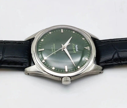 HMT Pilot 17 Jewels Handwinding Apple Green Dial Discover-Diamonds Physical