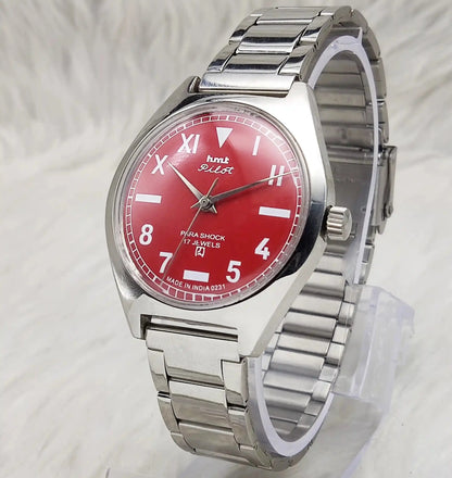 HMT Pilot 17 Jewels Roman-English Numerals Dial Handwinding