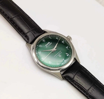HMT Pilot Arabic/Urdu Font Green Dial 17 Jewels Men's Watch