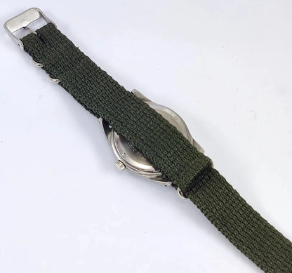 HMT Pilot Green Dial Para Shock 17 Jewels Dial Handwinding Discover-Diamonds Physical