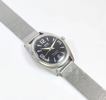 HMT Pilot Para Shock 17 Jewels Black Dial Handwinding Discover-Diamonds Physical