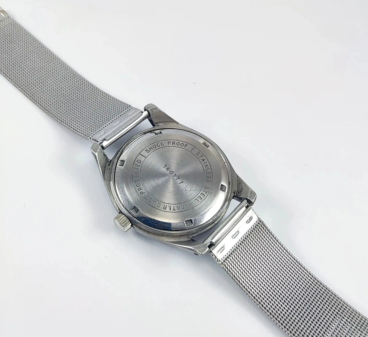 HMT Pilot Para Shock 17 Jewels Black Dial Handwinding Discover-Diamonds Physical