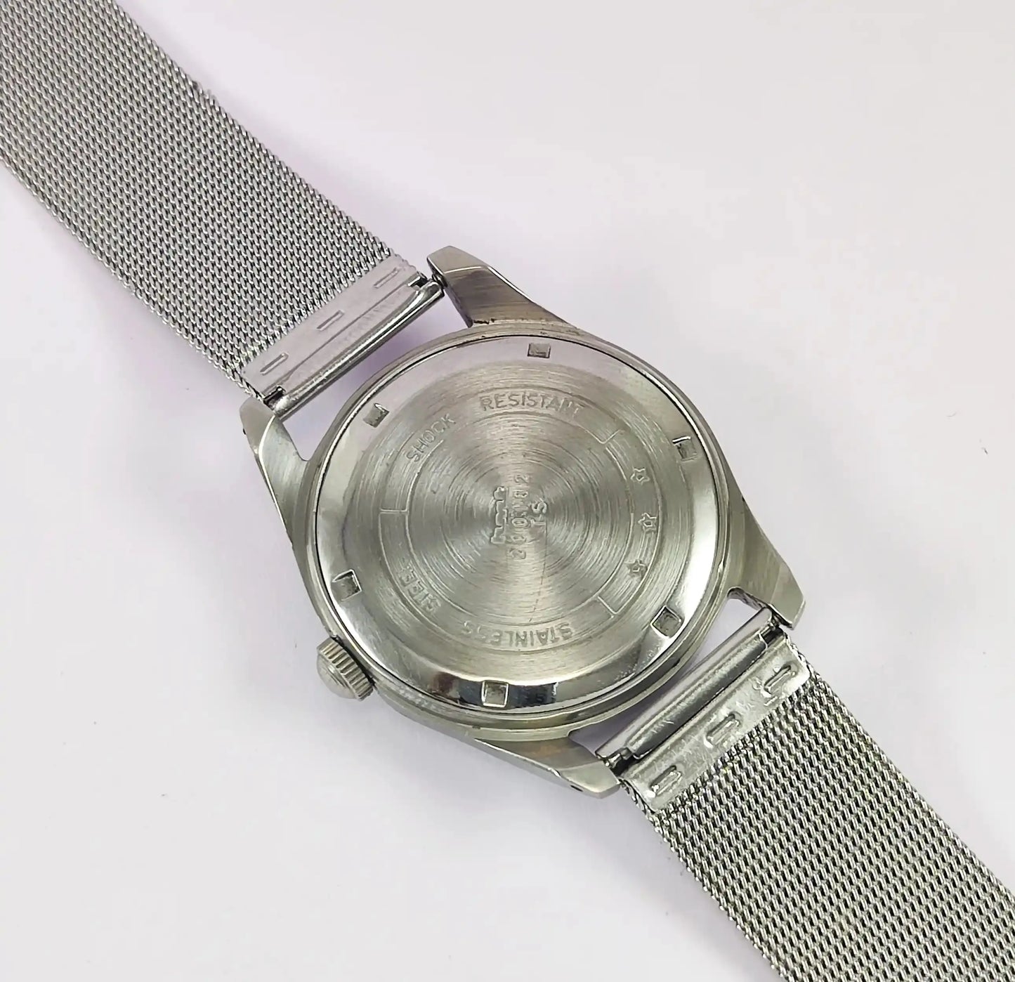 HMT Pilot Para Shock 17 Jewels Black Dial Handwinding Men's Watch Discover-Diamonds