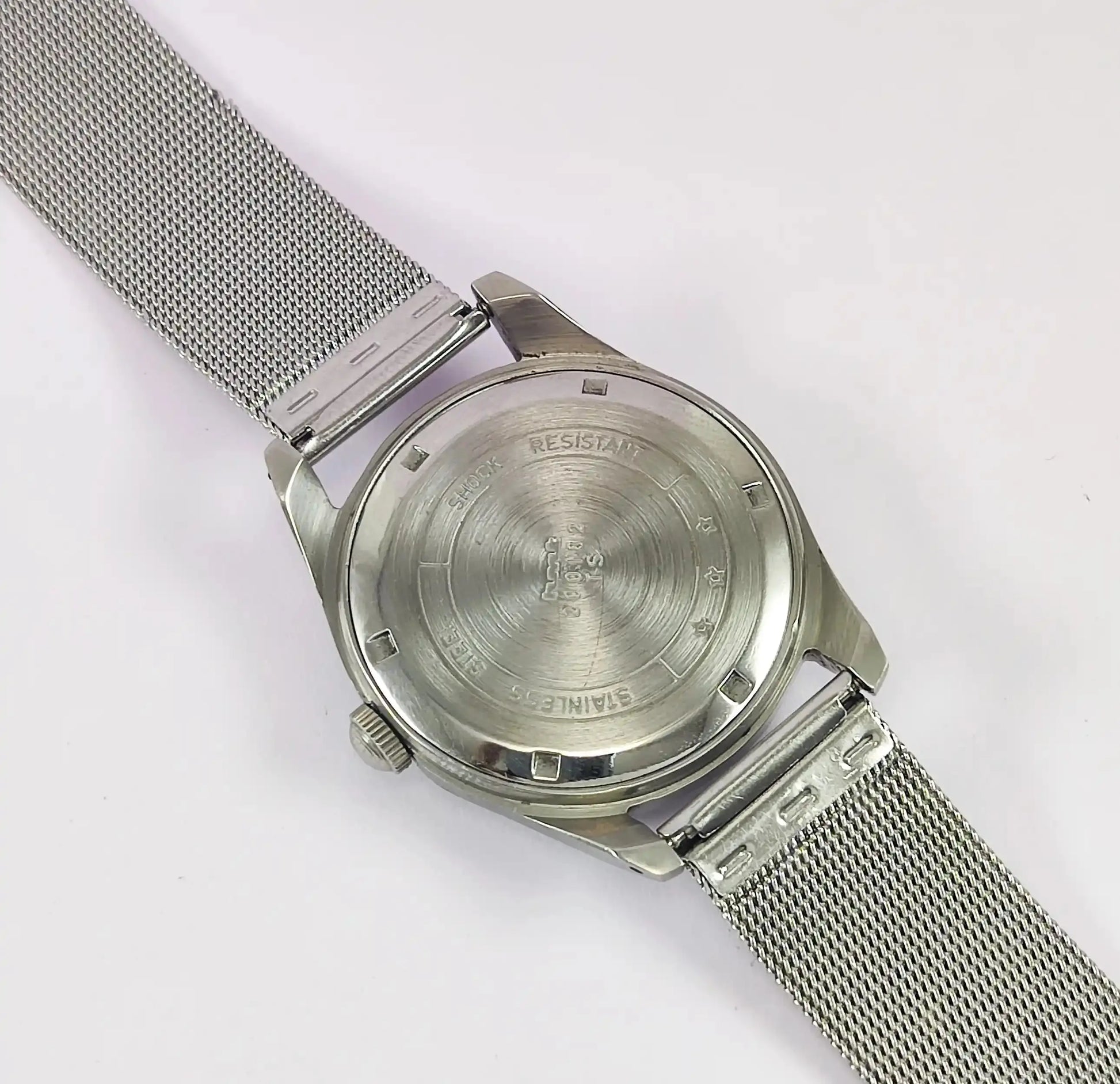 HMT Pilot Para Shock 17 Jewels Black Dial Handwinding Men's Watch Discover-Diamonds