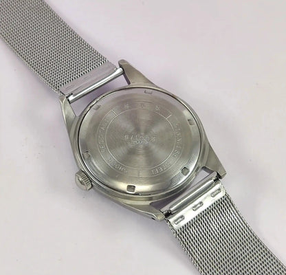 HMT Pilot Para Shock 17 Jewels Black Dial Handwinding Watch - Discover-Diamonds