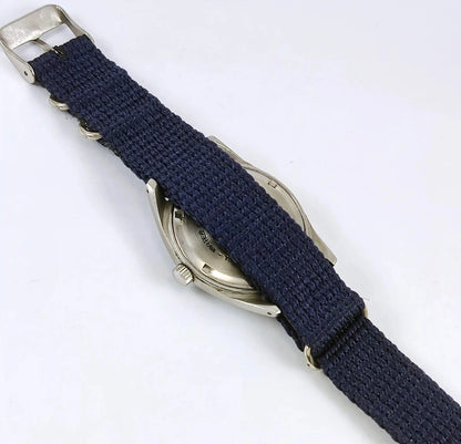 HMT Pilot Para Shock 17 Jewels Blue Dial Handwinding Discover-Diamonds Physical