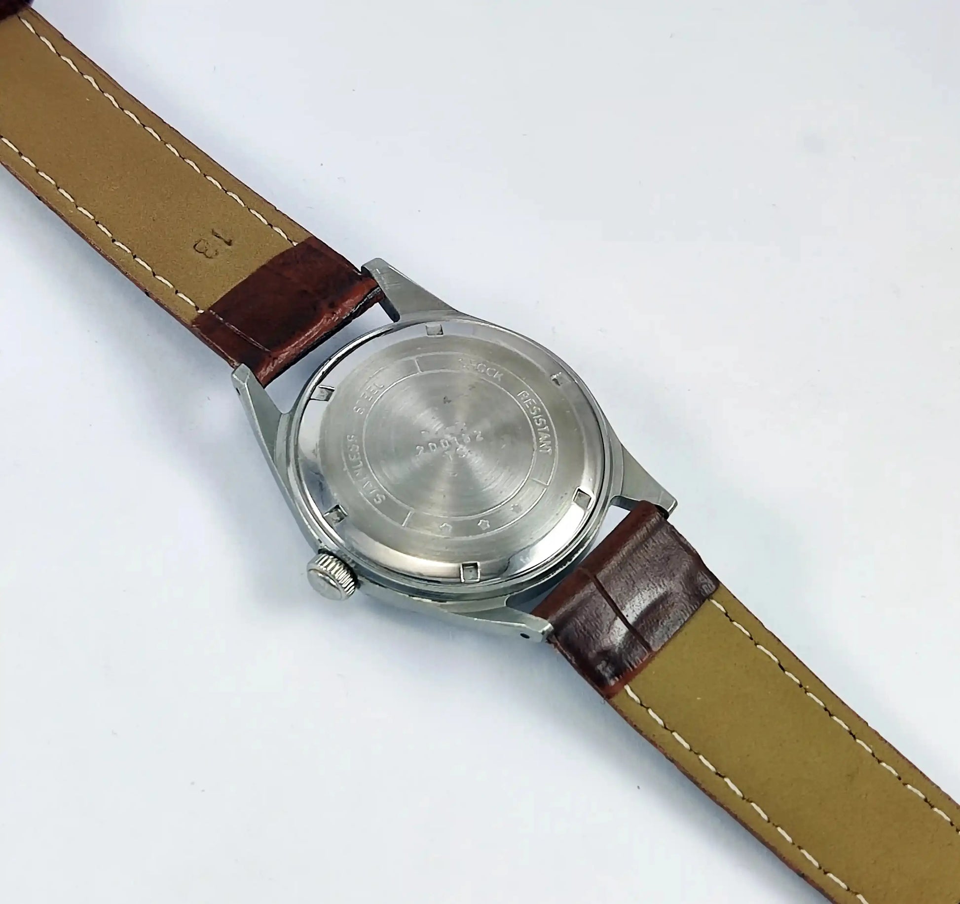 HMT Pilot Para Shock 17 Jewels White Dial Handwinding Discover-Diamonds Physical