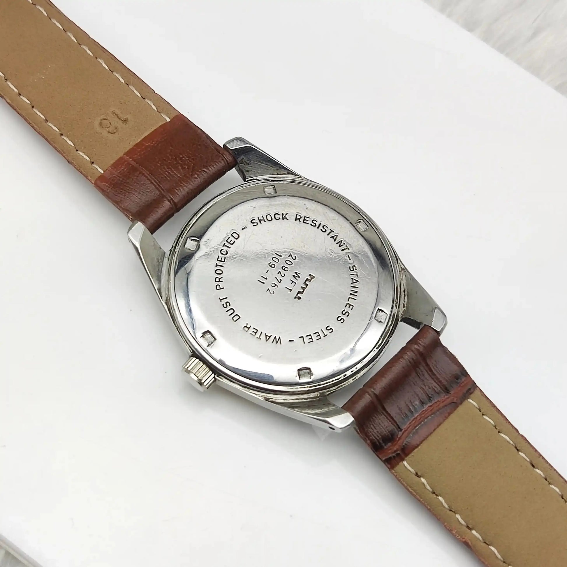 HMT Pilot Para Shock 17 Jewels White Dial Handwinding Men's Watch