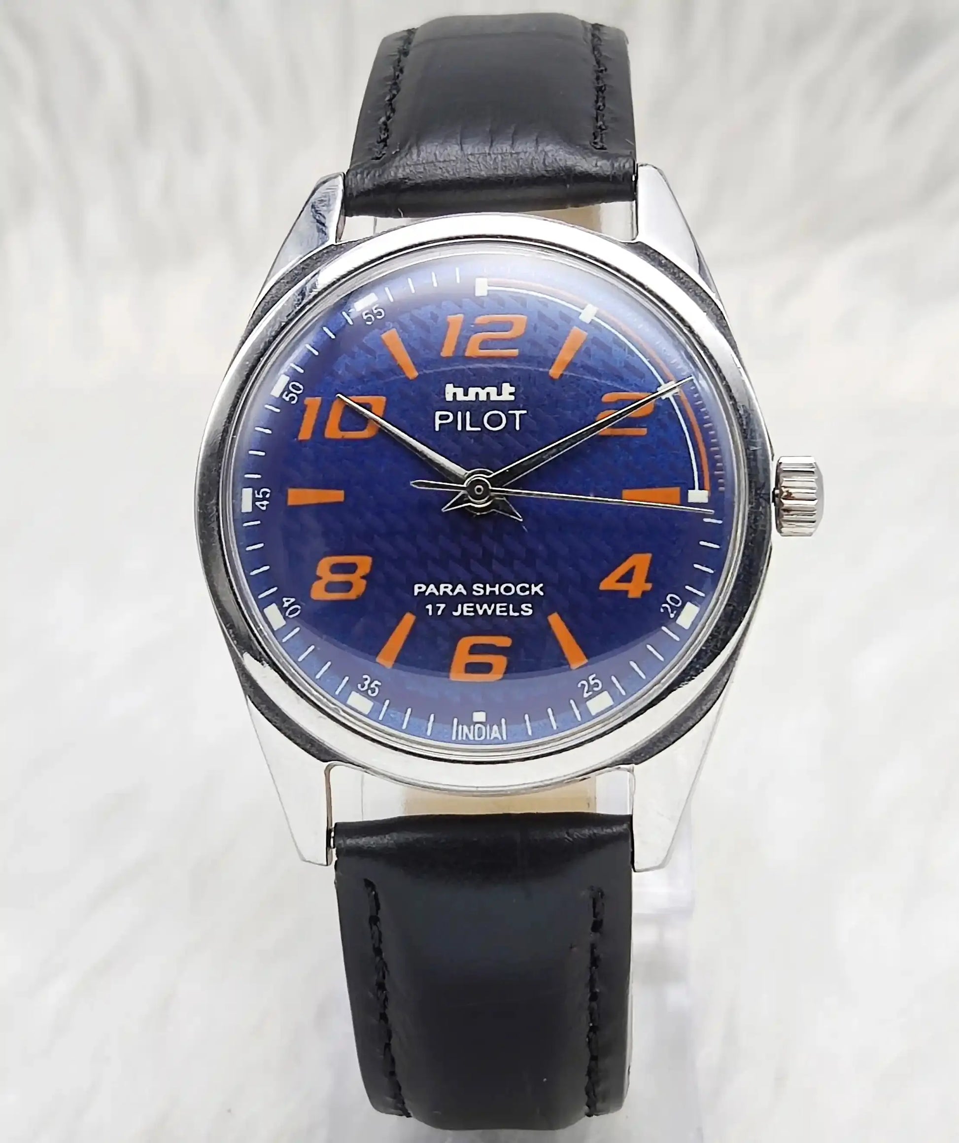HMT Pilot Stick-Numerals Indices 17 Jewels Handwinding