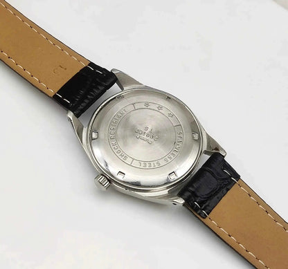 HMT Pilot White Dial English Numerals Para Shock 17 Jewels Handwinding Watch