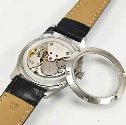 HMT Pilot transparent exhibition caseback 17 jewel movement