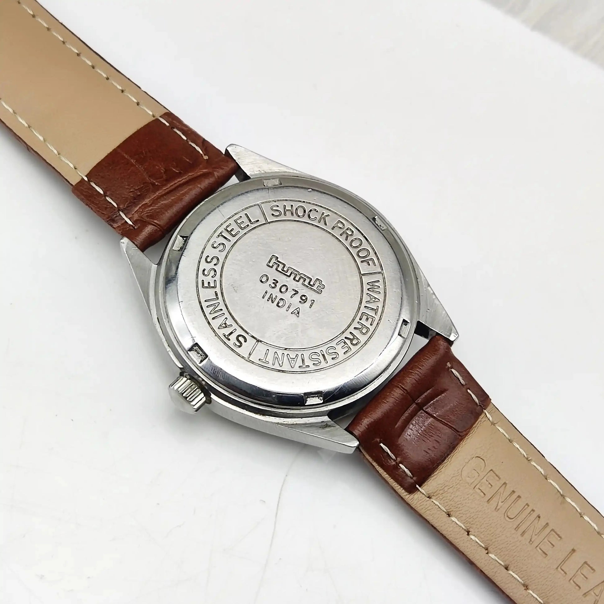 HMT Pink English Dial Para Shock 17 Jewels Handwinding