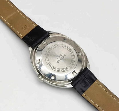 HMT Arvind Automatic 21 Jewels Cloud Color Dial Stick Indices Day Date Men's Watches