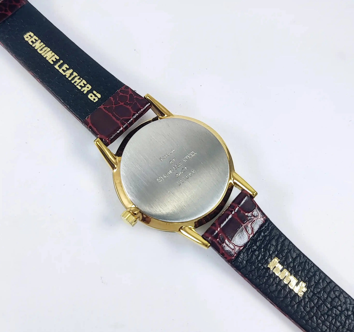 HMT Skeletion Dial Para Shock 17 Jewels Golden Color Mechanical Handwinding Discover-Diamonds Physical