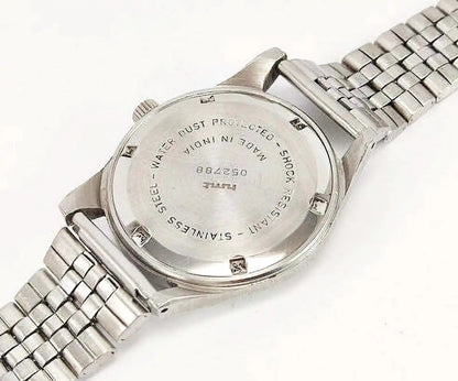 HMT Jubilee Dial 17 Jewels Para Shock Black Roman Dial Handwinding Men's Watch 0231 Discover-Diamonds Physical