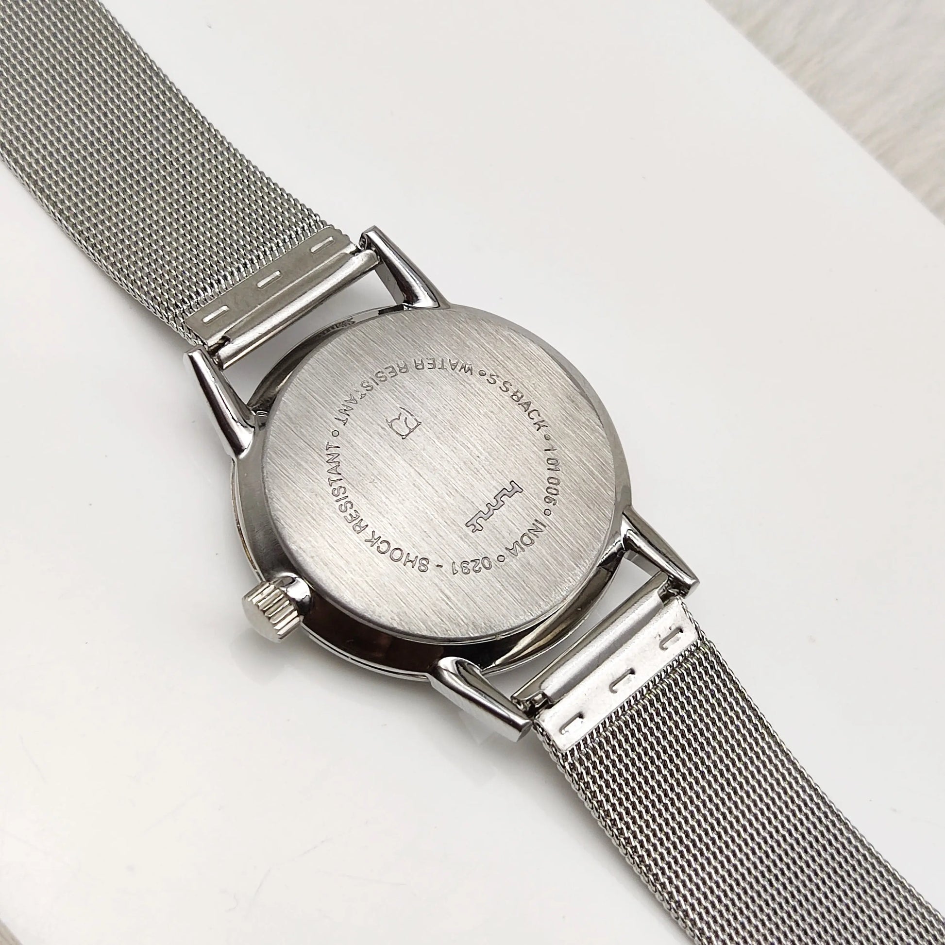 HMT Sona Stick Indices Blue Dial Handwinding 17 Jewels