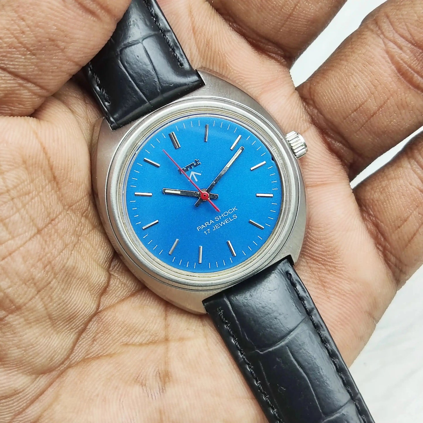 HMT Stick Indices 17 Jewels Mechanical Handwinding