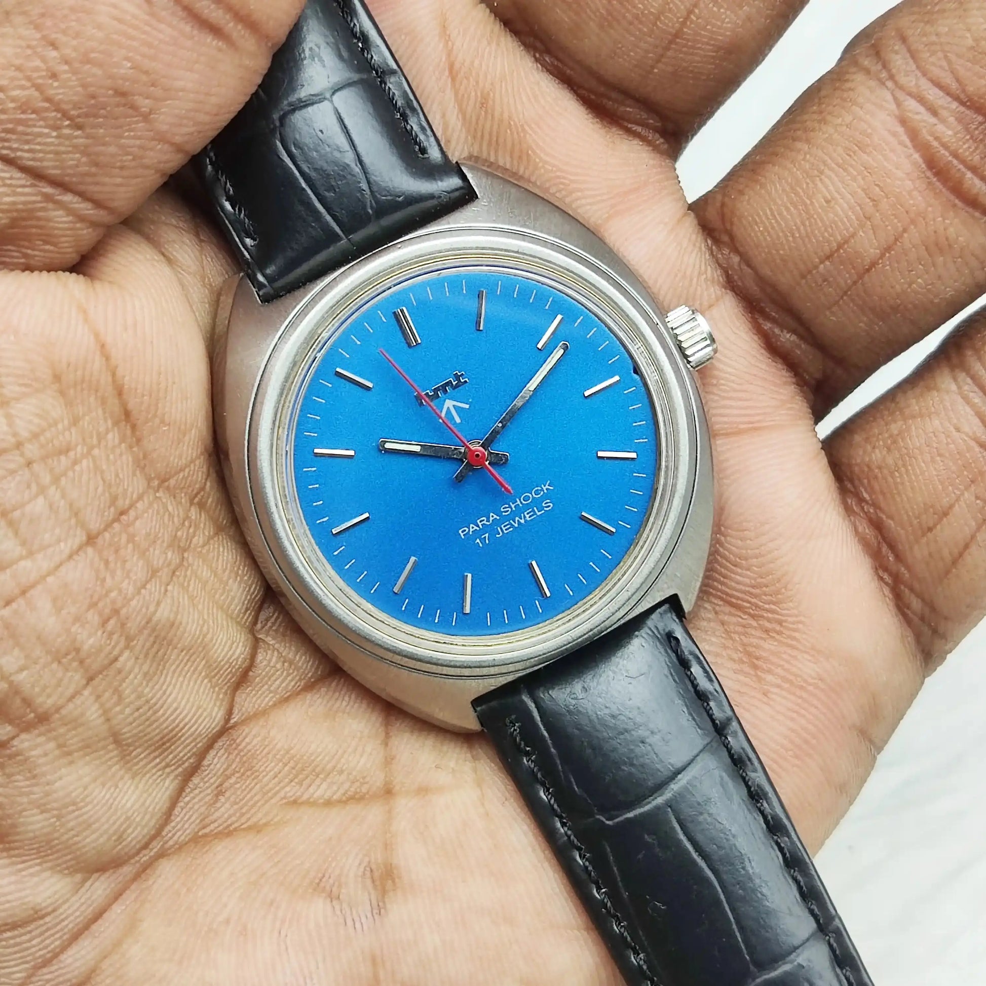 HMT Stick Indices 17 Jewels Mechanical Handwinding