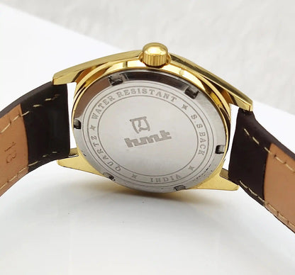 HMT Swarna Black Dial Day Date Function