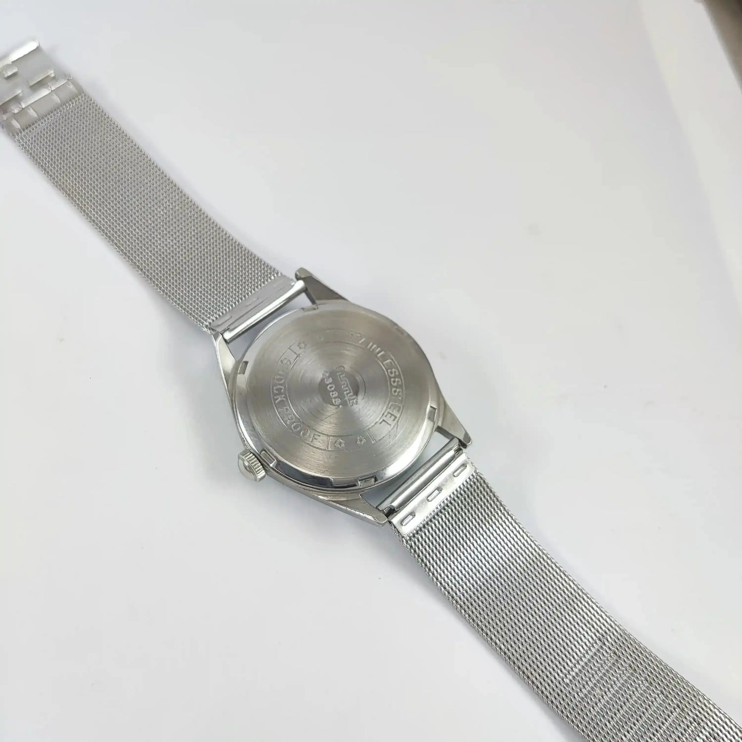 HMT Tamil Turquoise Dial Para Shock 17 Jewels Handwinding Discover-Diamonds Physical