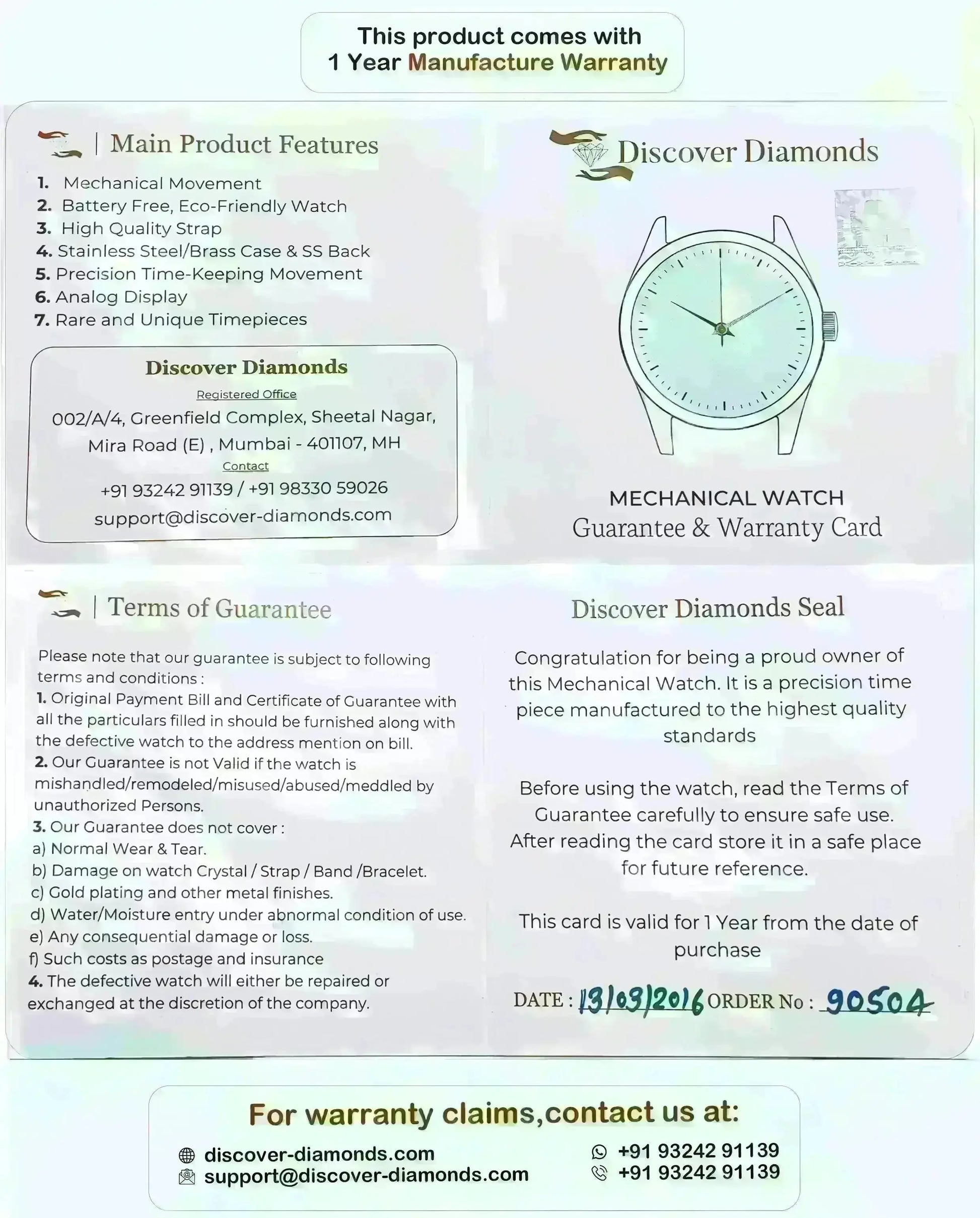 HMT Gandaberunda Kannada Numerals Turquoise Dial 17 Jewels Handwinding Men's Watch 0231 - Discover-Diamonds