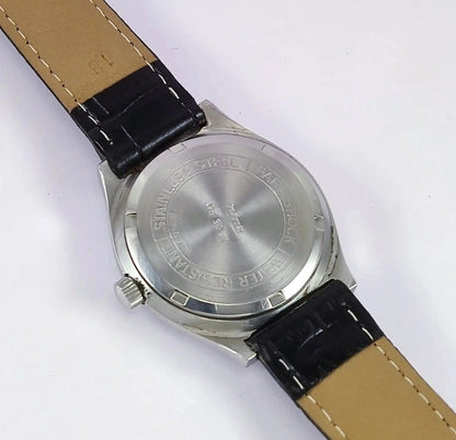 HMT Tareeq 17 Jewels Torquoise Dial Date Function Men's Watch Discover-Diamonds