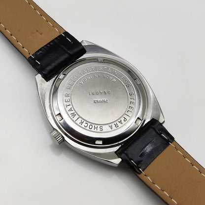 HMT Handwinding Watch Blue Dial -17 Jewels