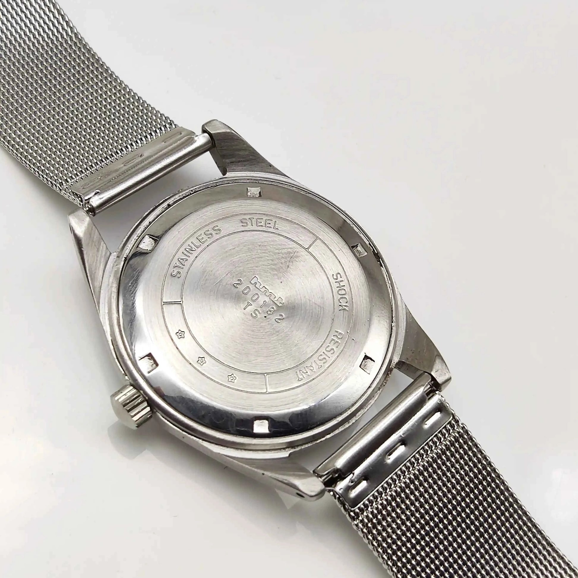HMT Janata Handwinding Watch - White Dial,17 Jewels,Handwinding Watch