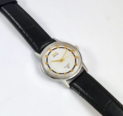 HMT Chirag Para Shock 17 Jewels White Dial Handwinding - Discover-Diamonds