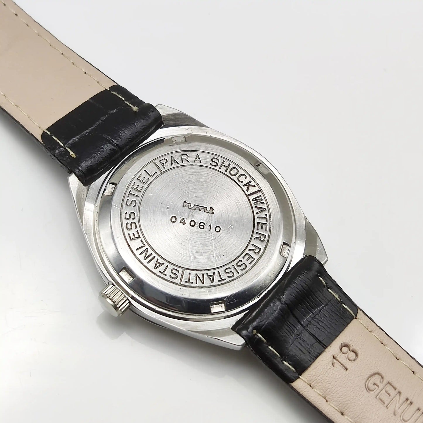 HMT Handwinding 17 Jewels White Silver Men's Watch