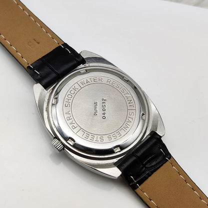 HMT Handwinding Watch with Sky Blue Dial and 17 Jewels