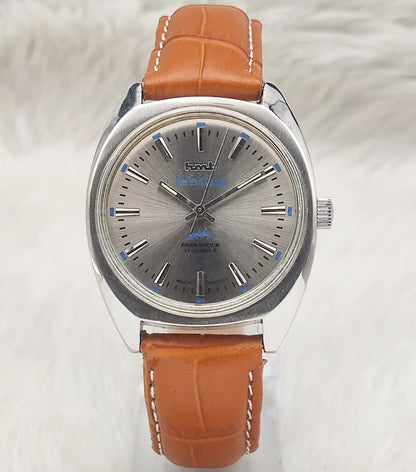 HMT Himalaya 17 Jewels Gray Dial Handwinding Watch