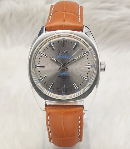 HMT Himalaya 17 Jewels Gray Dial Handwinding Watch