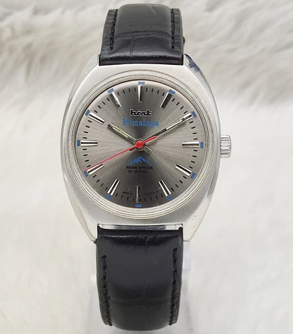 HMT Himalaya 17 Jewels Handwinding Stick Indices Watch