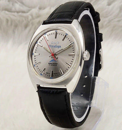 HMT Himalaya 17 Jewels Handwinding Stick Indices Watch