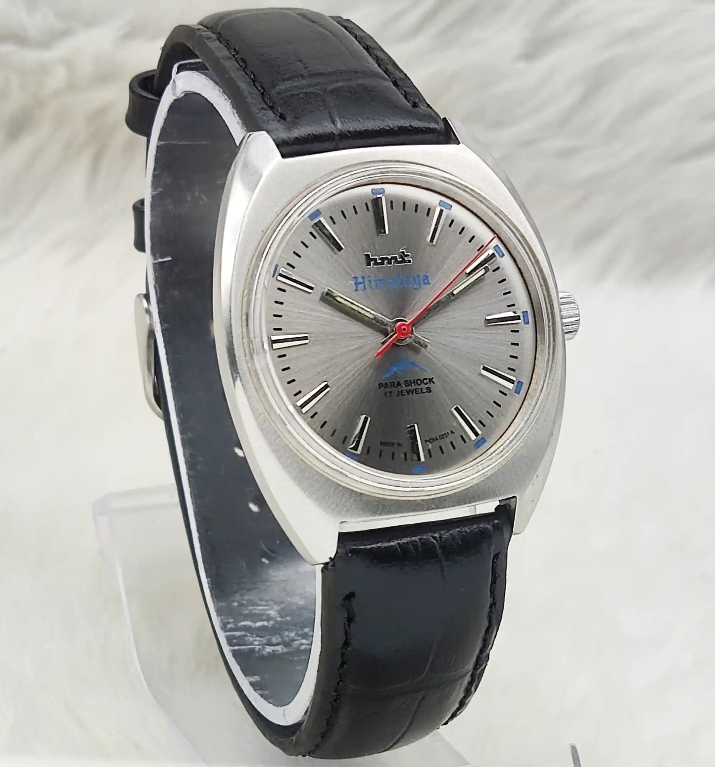 HMT Himalaya 17 Jewels Handwinding Stick Indices Watch