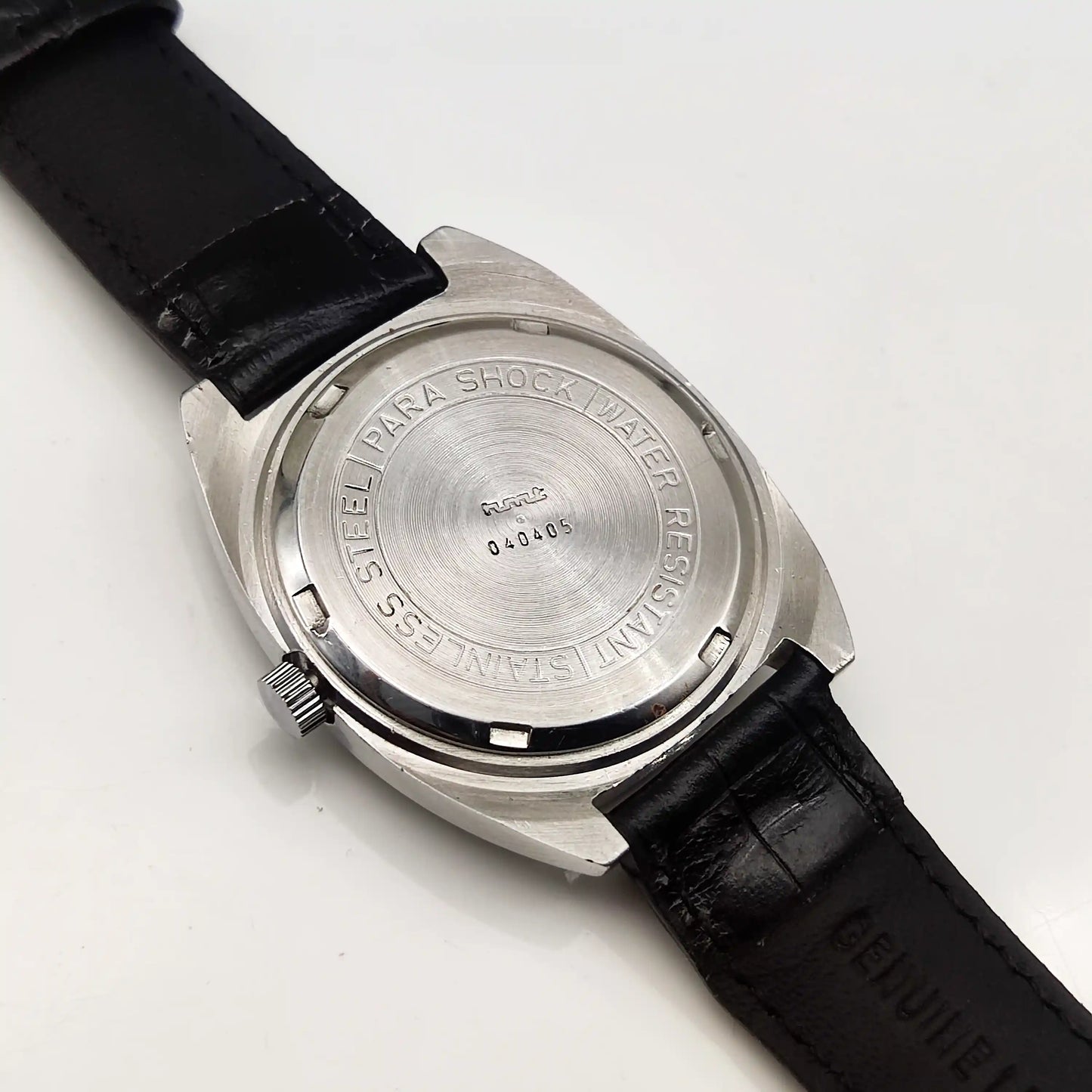HMT Himalaya Gray Dial 17 Jewels Handwinding Stick Indices Watch