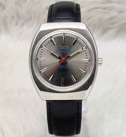 HMT Himalaya Gray Dial 17 Jewels Handwinding Watch