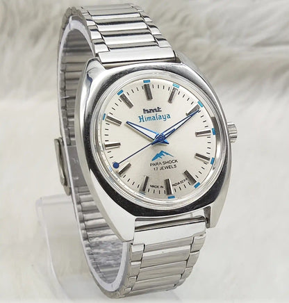 HMT Himalaya Gray Dial Handwinding Watch - Timeless Mechanical Elegance