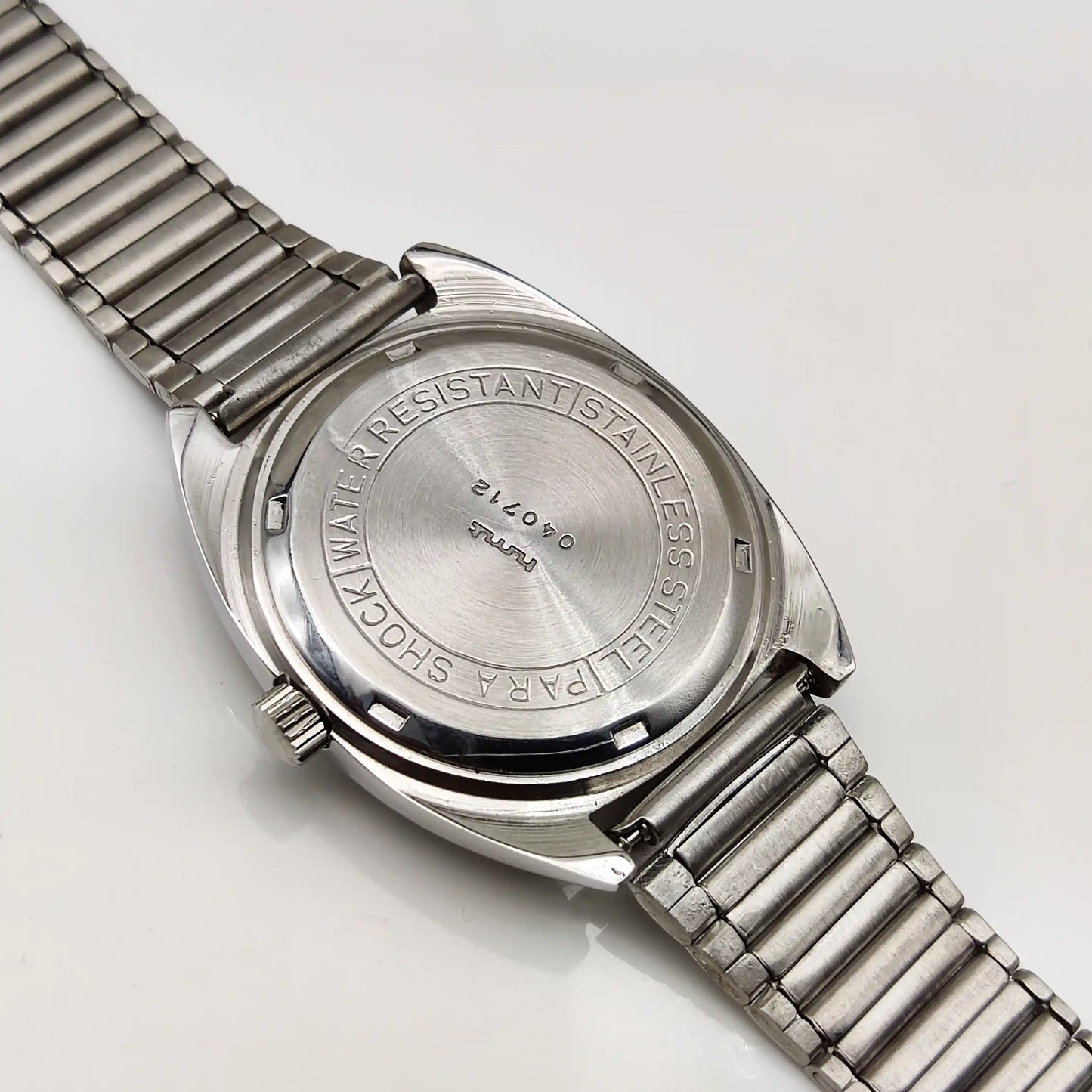 HMT Himalaya Gray Dial Handwinding Watch - Timeless Mechanical Elegance