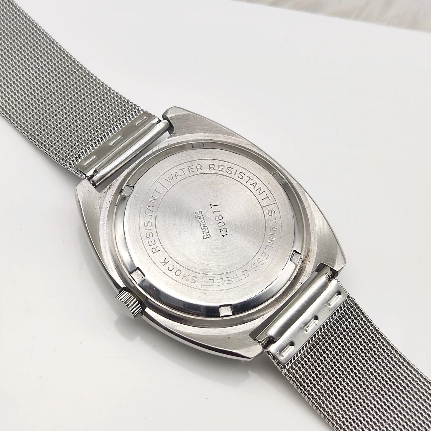 HMT Himalaya Handwinding Gray Dial With Stick Indices Men's Watch