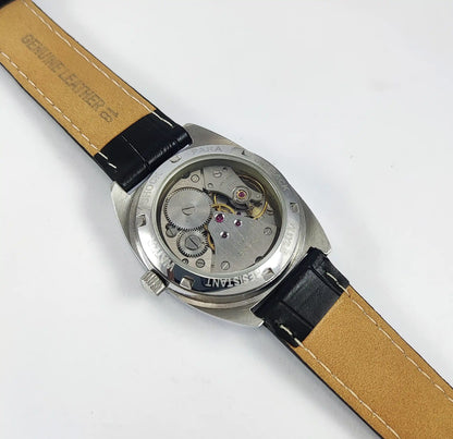 HMT Himalaya Silver Dial Transparent Back Handwinding Men's Watch 0231 Discover-Diamonds