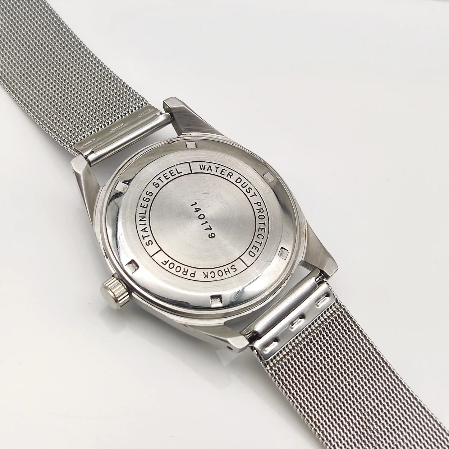 HMT Janata 0231 Handwinding 17 Jewels Sky Bluish Dial Watch