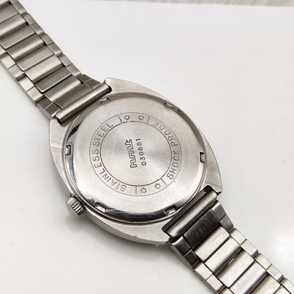 HMT Janata 17 Jewels Blue Dial Handwinding Watch