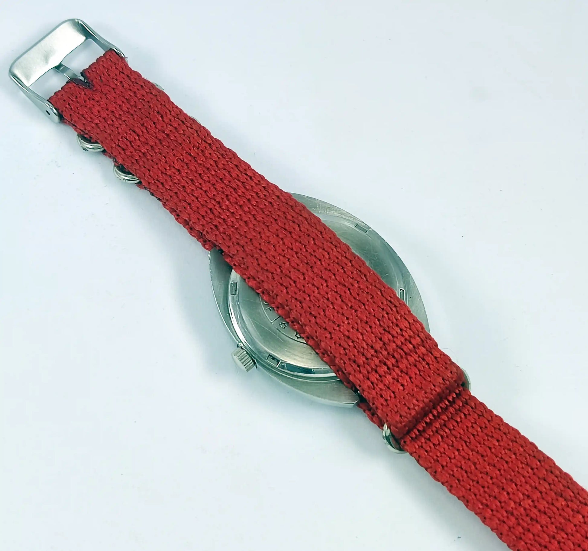 HMT Janata 17 Jewels Para Shock Blue Dial Handwinding Discover-Diamonds