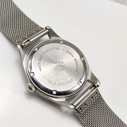 HMT Janata 17 Jewels White Dial Arabic Numerals Indices Handwinding Men's Watch