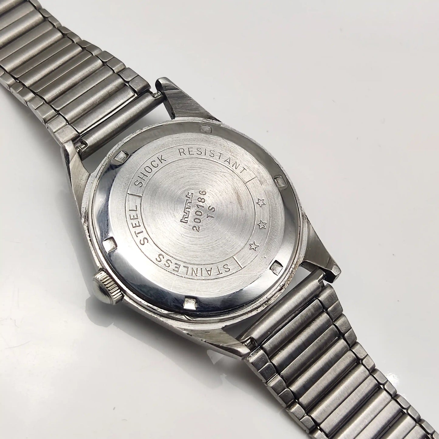 HMT Janata Apple Green Dial Stick indices 17 Jewels Handwinding Men's Watch