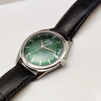 HMT Janata Apple Green Dial 17 Jewels Handwinding Watch