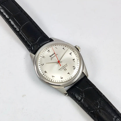 HMT Janata Arabic Font Gray Dial Para Shock 17 Jewels Handwinding - Discover-Diamonds