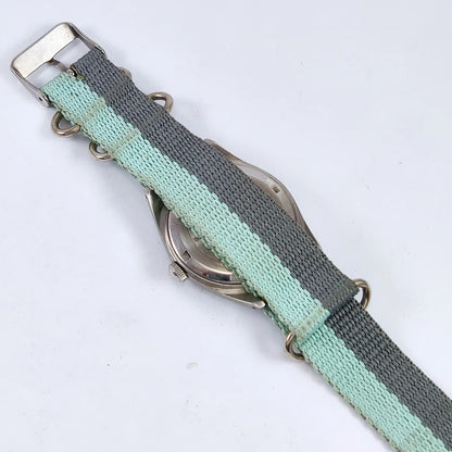 HMT Janata Arabic Font Turquoise Dial Para Shock 17 Jewels Handwinding - Discover-Diamonds